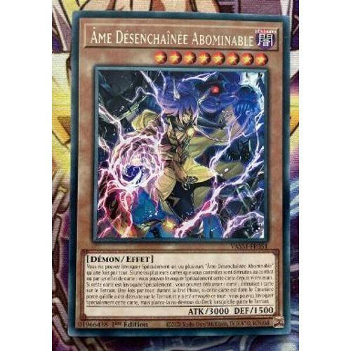 Yu Gi Oh Vasm Fr051 Âme Désenchaînée Abominable Rare