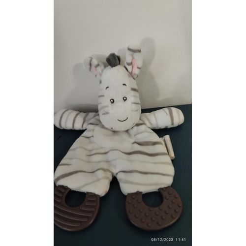 Doudou Zèbre Anneaux De Dentition Action