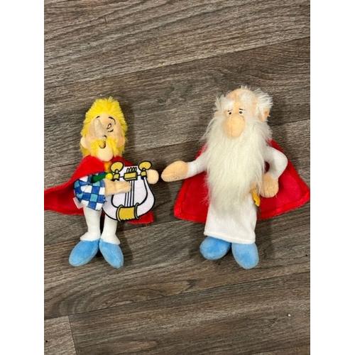 Lot Peluches Panoramix Et Assurancetourix (Univers Astérix)