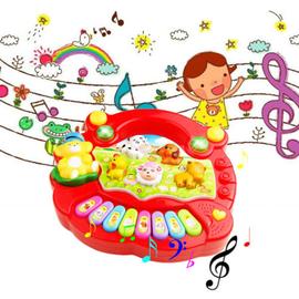 Acheter Tapis de piano musical, couverture de clavier de sol musical pour  tout-petits, tapis de danse avec 8 sons d'animaux différents, jouets  éducatifs d'apprentissage précoce pour bébé