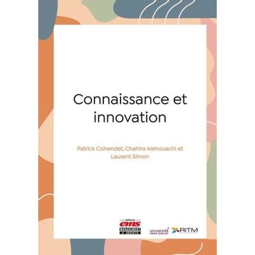 Connaissance Et Innovation