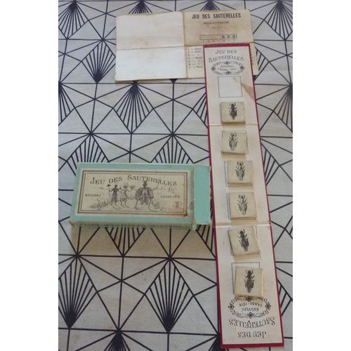 Jeu Des Sauterelles Nouveau Casse Tête, Jeu Ancien Vintage Et Très Rare