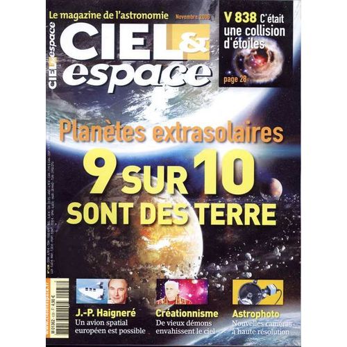 Ciel Et Espace N° 438 : Planètes Extrasolaires: 9 Sur 10 Sont Des Terres