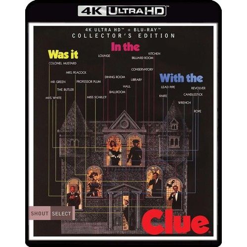Clue (Collector's Edition) [Ultra Hd] Collector's Ed, Subtitled