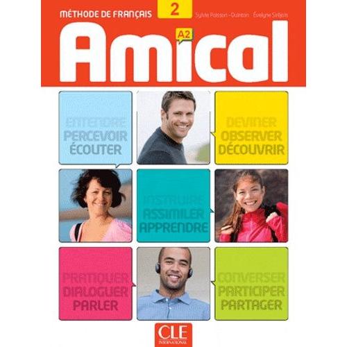 Méthode De Français Amical A2 - (1 Cd Audio Mp3)
