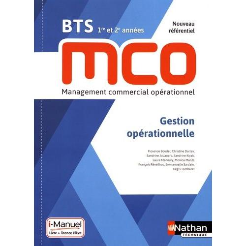 Gestion Opérationnelle Bts 1re Et 2e Années Mco