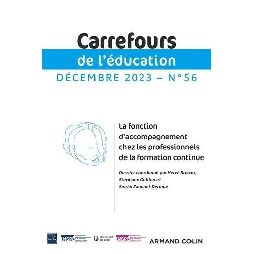 Carrefours De L'éducation N°56 (2/2023)