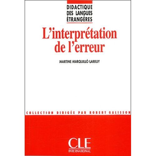 L'interprétation De L'erreur