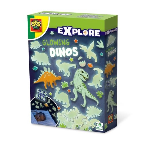 Ses Creative Dinosaures Luisants, Multicolore, Dinosaure, Chambre D'enfant, Garçon, 5 An(S), Boîte