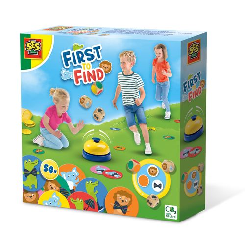 Ses Creative First To Find - Cherche Sonne Et Collectionne Les Cartes, Kit De Jeu, 3 An(S)