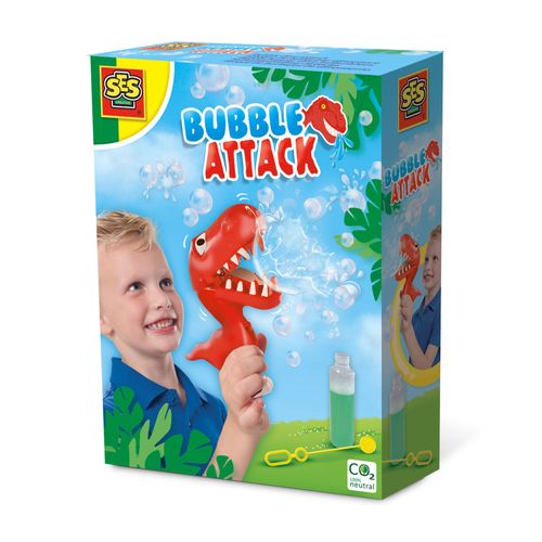 Ses Creative Attaque De Bulles Par Dinosaure, 200 Ml, 3 An(S)
