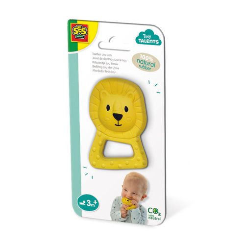 Jouet De Dentition Lou Le Lion ?- 100% Caoutchouc Naturel
