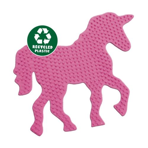 Green Beedz - Plateau Licorne Pour Perles À Repasser