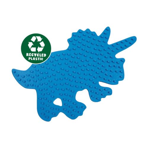 Green Beedz - Plateau Tricératops Pour Perles À Repasser