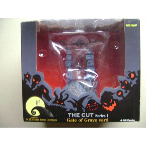 Figurine Tim Burton's The Night Before Christmas The Cut. Gate Of Grave Yard