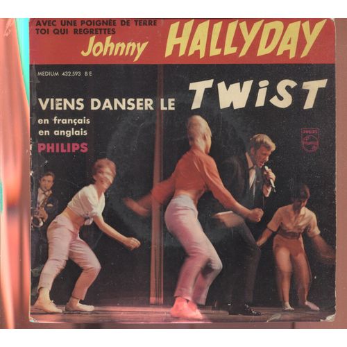 Johnny Hallyday - Viens Danser Le Twist - Philips - 1961