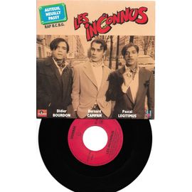 Disque Vinyle 45t , Les Inconnus , Auteuil Neuilly Passy , C'est Ton Destain