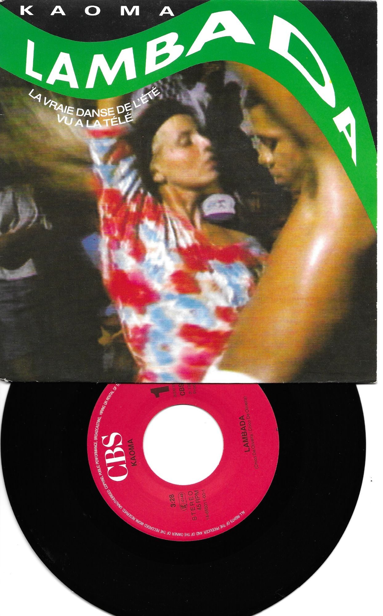 Disque Vinyle 45t , Koama , Lambada