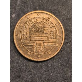Pièce De 50 Centimes Année 2002