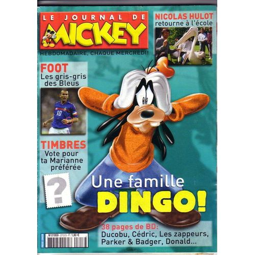 Le Journal De Mickey N° 2713 : Une Famille Dingo !