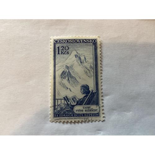 1 Timbre, Tatry Vysne Ruzachy, Tchécoslovaquie, Année 1956