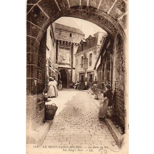 Cpa N+ 134 -Le Mont Saint Michel - 50 - Manche - La Porte Du Roi - Non Écrite