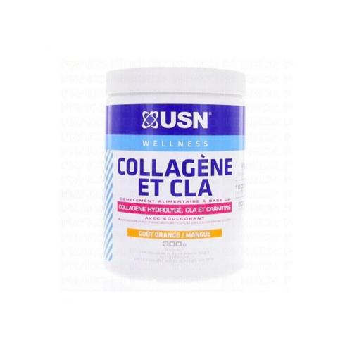 Collagène Et Cla (300g)|Orange Mango| Collagène|Usn 