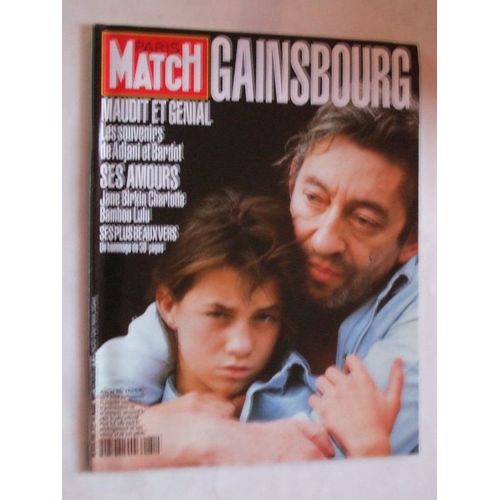 Paris Match  N° 2181 : Gainsbourg