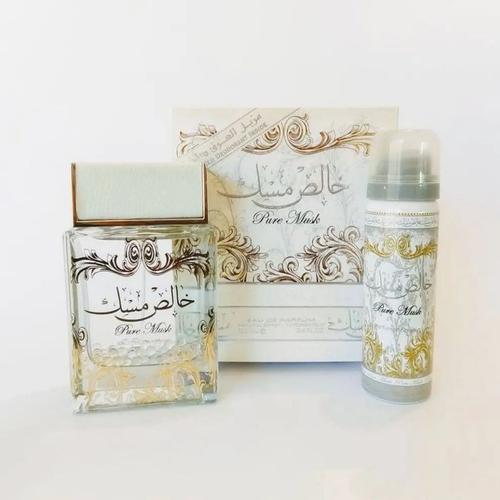 Ard Al Zaafaran Coffret Pure Musk Eau De Parfum Vaporisateur 100 Ml + Déodorant 