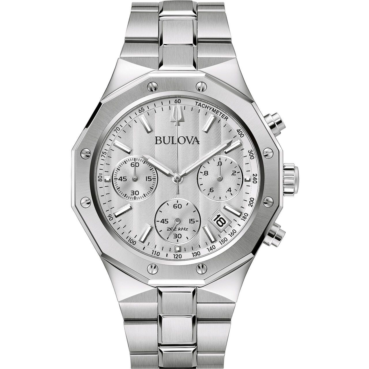 Mens Watch Bulova 96b408, Quartz, 44mm, 10atm