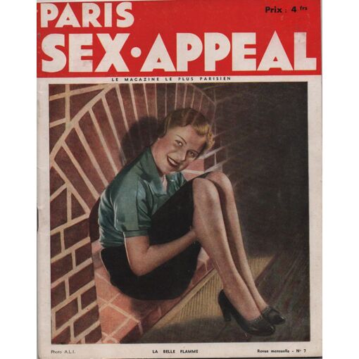 Paris Sex Appeal N°7 Charme Erotisme Beaute ( 1934 )