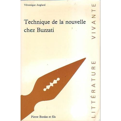 Technique De La Nouvelle Chez Buzzati