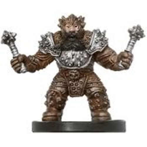 D & D Miniatures - Unhallowed - 16/60 Dwarf Battlerager