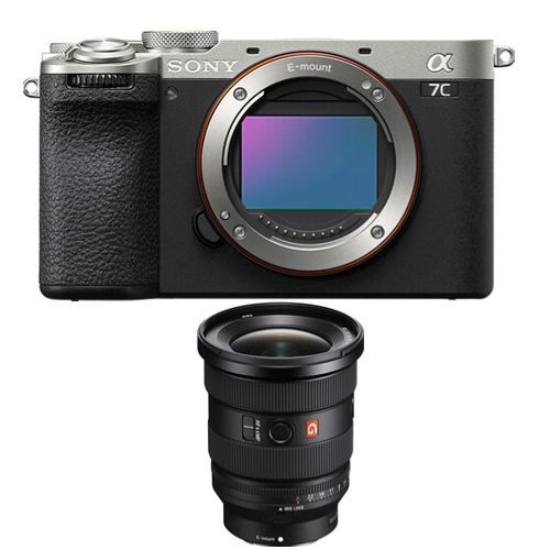 Sony Alpha A7C II Boîtier Argent+Sony FE 16-35mm f2.8 GM II