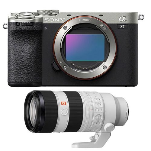 Sony Alpha A7C II Boîtier Argent+Sony FE 70-200mm f2.8 GM OSS II