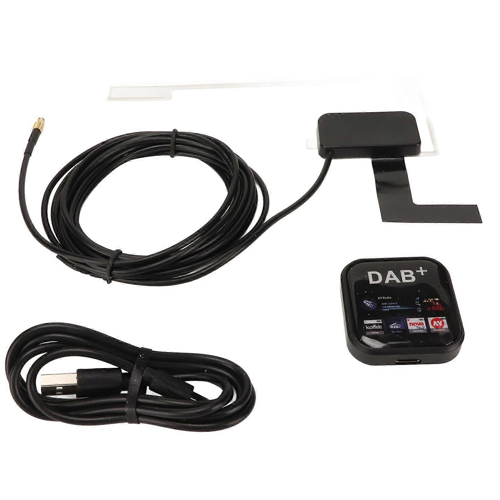 Récepteur radio DAB DAB+ Adaptateur de récepteur radio numérique po...
