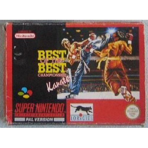 Best Of The Best Championship Karate Snes Super Nintendo