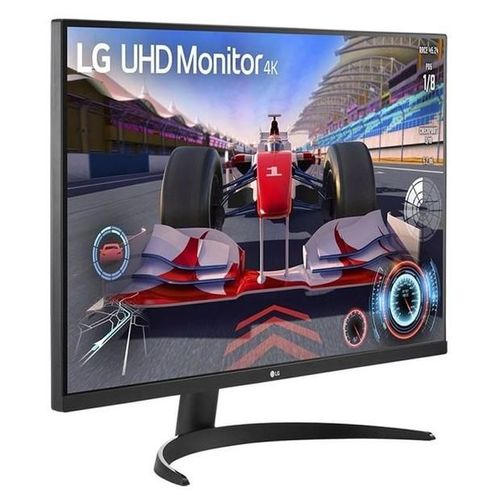 LG 32UR500-B - Écran LED - 32" (31.5" visualisable) - 3840 x 2160 4K @ 60 Hz - VA - 250 cd/m² - 3000:1 - HDR10 - 4 ms - 2xHDMI, DisplayPort - haut-parleurs - noir