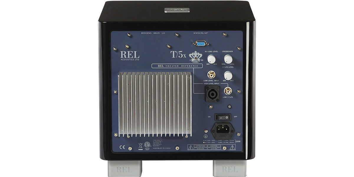 Rel Acoustics T/5x Noir Caisson de basse actif 125 W image 2 | Rakuten