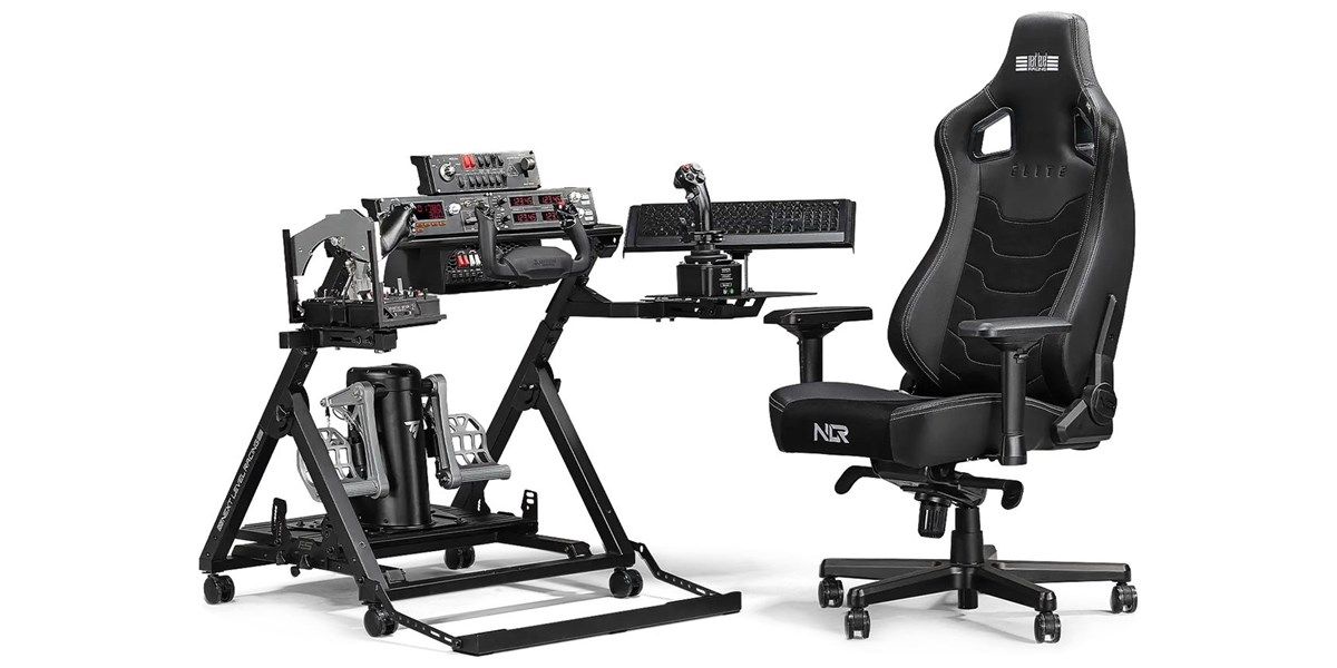 Si�ge simulation gaming Next Level Racing Flight Stand Pro image 4 | Rakuten