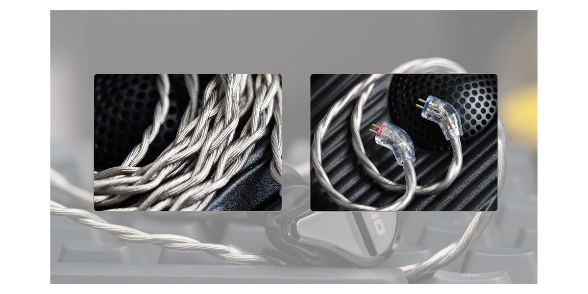 �couteur intra-auriculaire FiiO JH5 Silver image 5 | Rakuten
