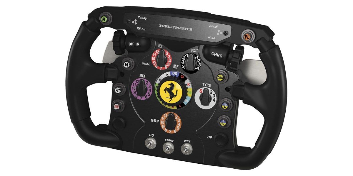 Thrustmaster Ferrari F1 Noir RF Volant Analogique PC, PlayStation 4, PlayStation 5, Playstation 3, Xbox image 1 | Rakuten