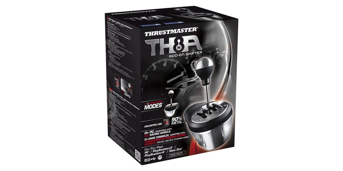 Thrustmaster 4060059 accessoire de jeux vid�o Noir, M�tallique USB Shifter add-on Analogique PC, PlayStation 4, PlayStation 5, Playstation 3, Xbox One, Xbox Series S, Xbox Series X image 1 | Rakuten