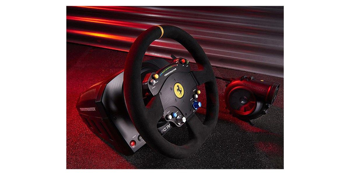 Thrustmaster TS-PC Racer Ferrari 488 Challenge Edition Noir USB 2.0 Volant Analogique/Num�rique image 2 | Rakuten