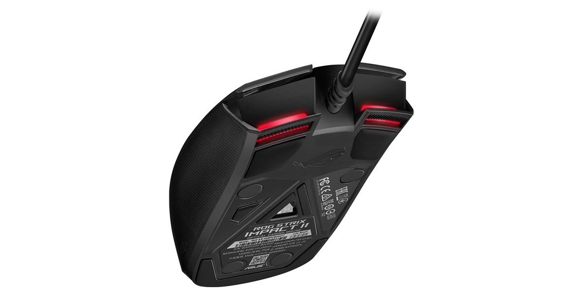 ASUS ROG Strix Impact II - Souris - droitiers et gauchers - optique - 5 boutons - filaire - USB - noir - pour ROG Strix G15; G17; ROG Zephyrus G14; M15; S15; S17; TUF Gaming F17; FX505; TUF505 image 3 | Rakuten