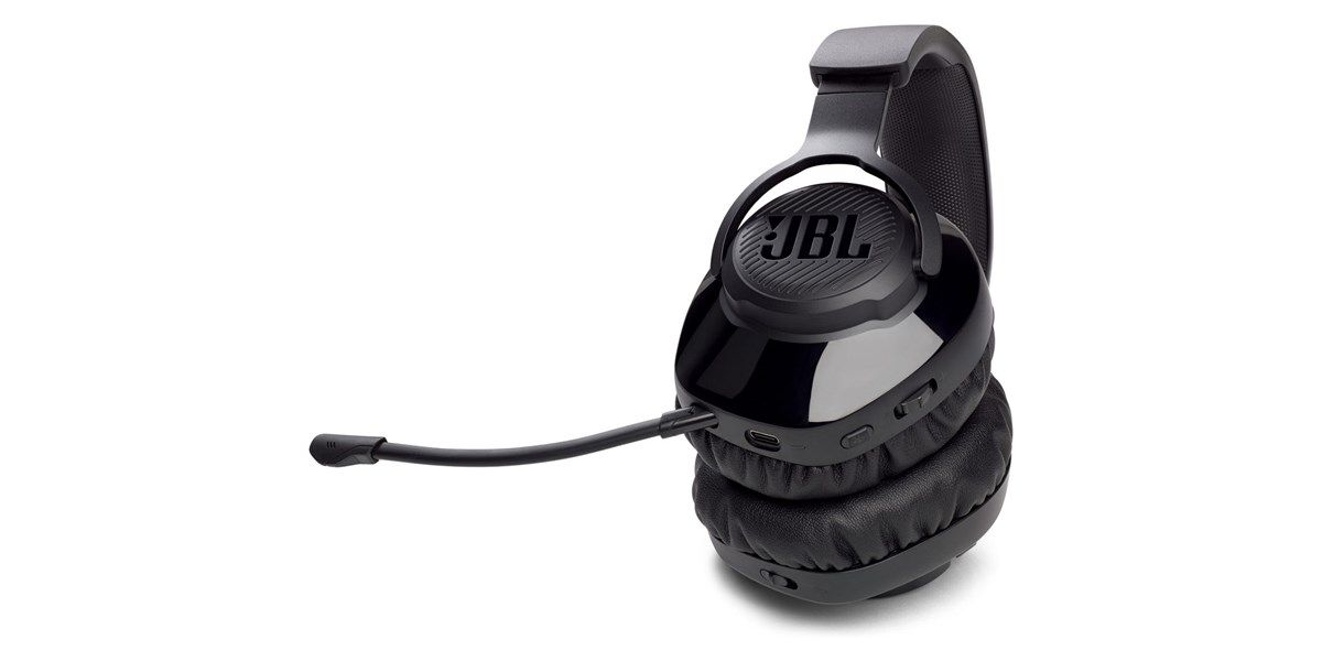 JBL Quantum 350 Wireless - Micro-casque - circum-aural - 2,4 GHz - sans fil, filaire - noir - Certifi� Discord image 3 | Rakuten