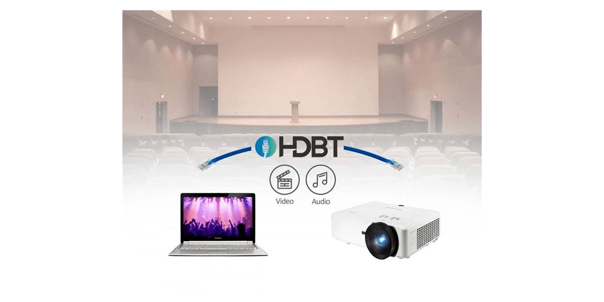 ViewSonic LS921WU - Projecteur DLP - laser/phosphore - 6000 ANSI lumens - WUXGA (1920 x 1200) - 16:10 - 4K - objectif zoom image 6 | Rakuten