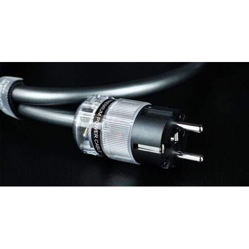 Norstone - C�ble d'alimentation - Black Pear - 1 x prise d'alimentation type Schuko / 1 x connecteur � 3 p�les IEC-C15 - Fiches en cuivre pur plaqu� Rhodium Rh45 image 2 | Rakuten