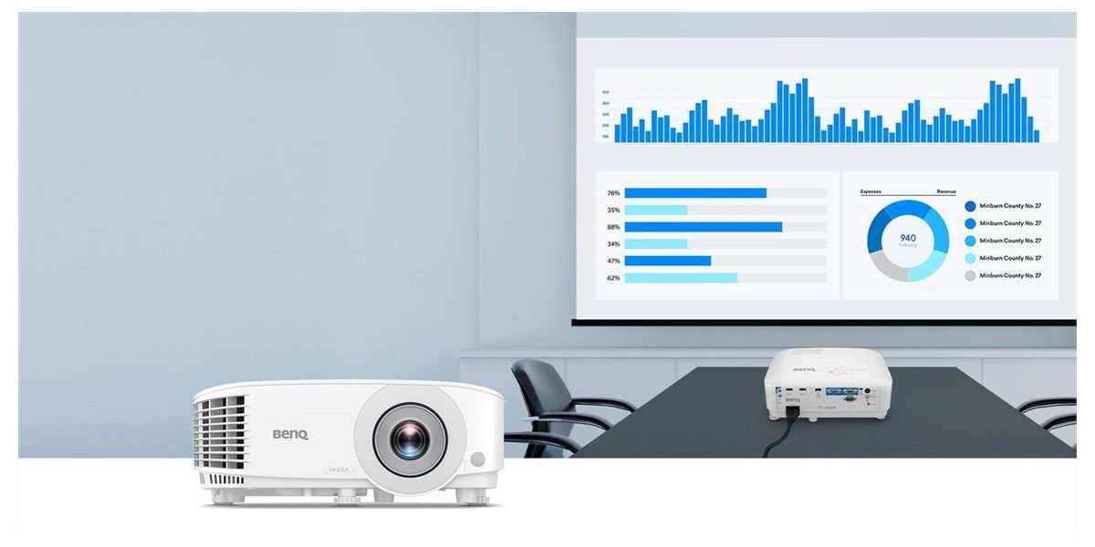BenQ MW560 - Projecteur DLP - portable - 3D - 4000 ANSI lumens - WXGA (1280 x 800) - 16:10 - 720p image 1 | Rakuten