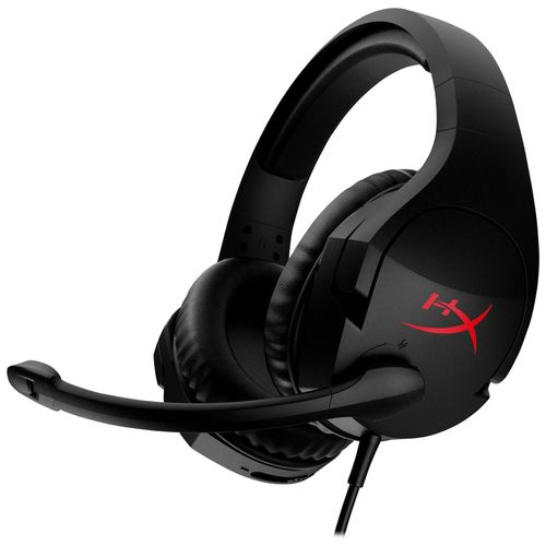 HyperX Cloud Stinger - Micro-casque - circum-aural - filaire - jack 3,5mm - noir, rouge